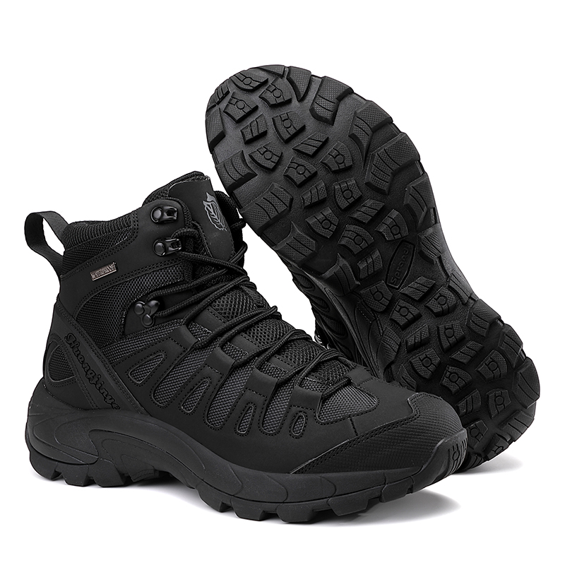 Men'S Shoes No Laces - Sepatu Tentara Pria Sepatu Bot Taktis