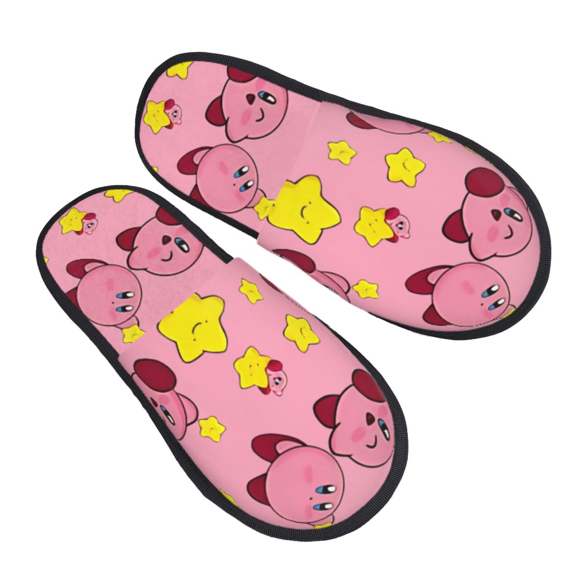Men'S Shoes With Memory Foam - Sandal Rumah Pink Kirbys Funny Game