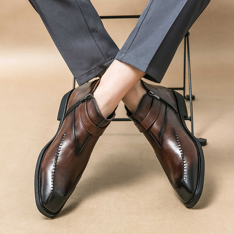 Men'S Shoes Quality Brands - Sepatu Boots Chelsea Kulit Modis, Lembut,