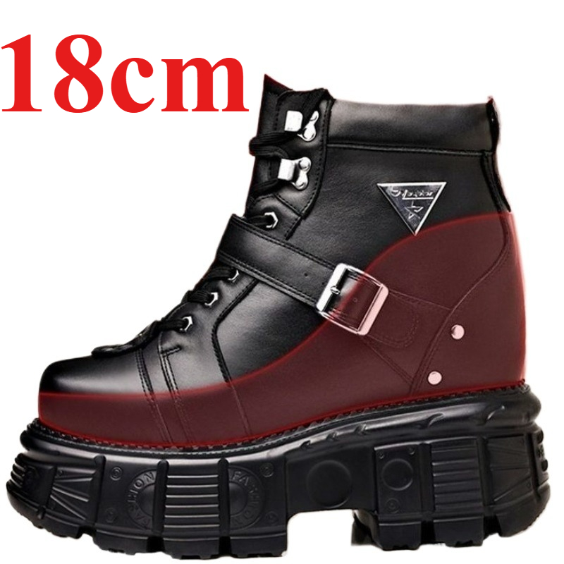Men'S Shoes No Laces - Sepatu Boots Kulit Asli untuk Pria,