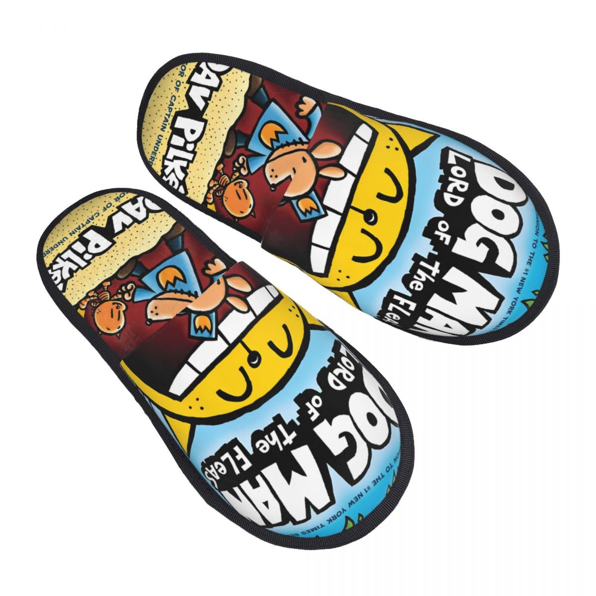 Men'S Shoes With Memory Foam - Sandal Rumah Busa Memori Anjing Kartun