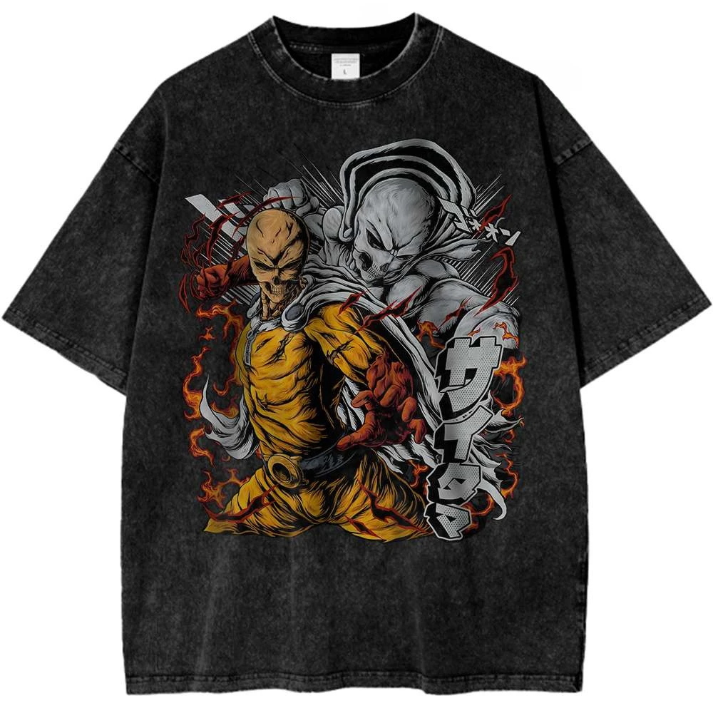 Kaos Saitama One Punch Man Kao - Men Shoes Illustration ulasan dan harga