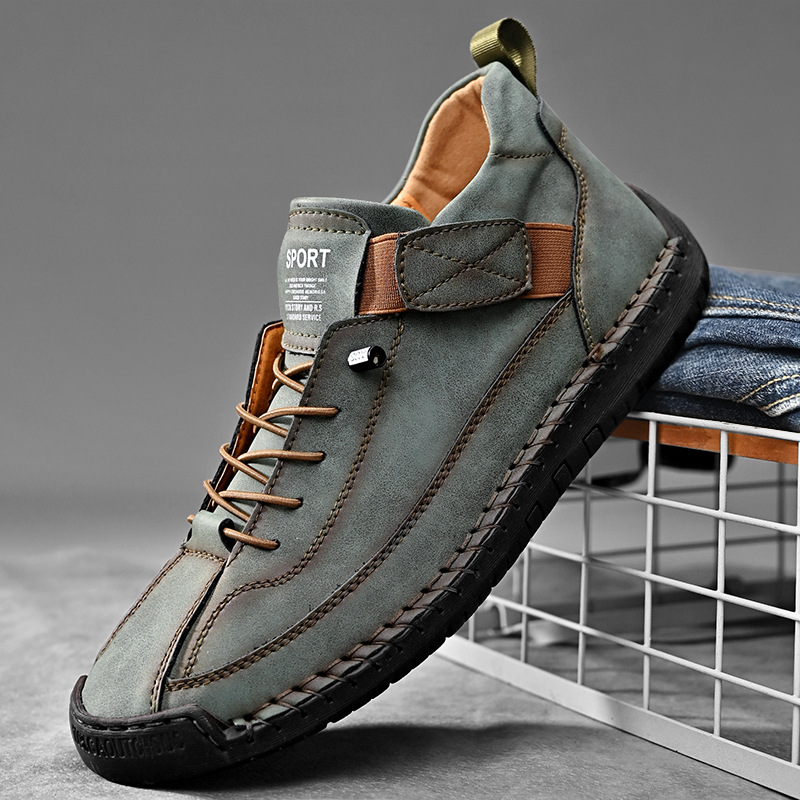 Sepatu Kulit Pria Buatan Tanga - Men'S Shoes Size 43 In Us ulasan dan harga