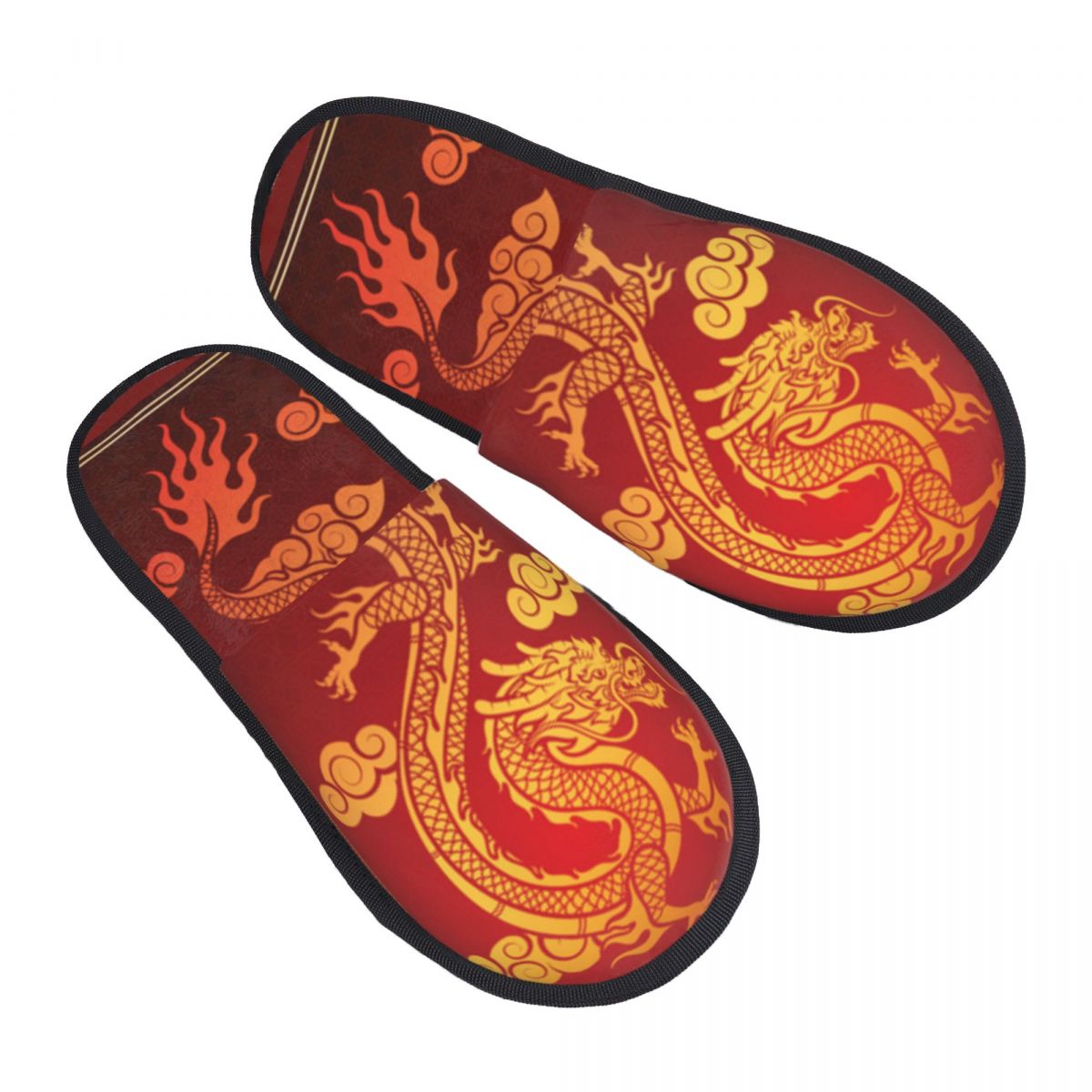 Sandal Ilustrasi Naga Untuk Wa - Men Shoes Illustration ulasan dan harga