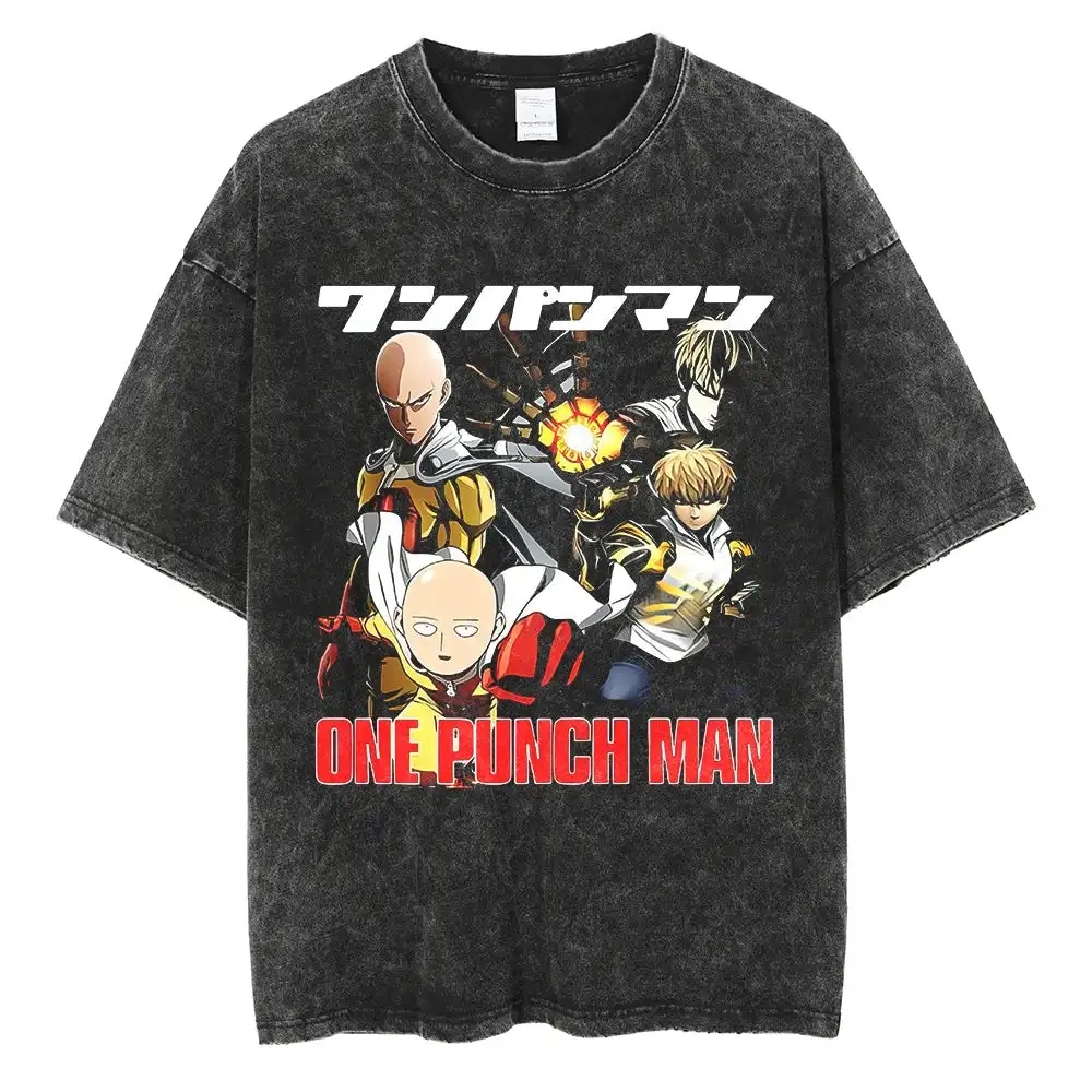 Kaos Vintage One Punch Man Her - Men Shoes Illustration ulasan dan harga