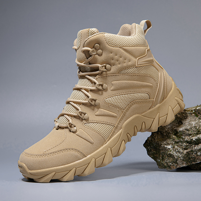 Sepatu Bot Taktis Pria Sepatu  - Men'S Shoes No Laces ulasan dan harga