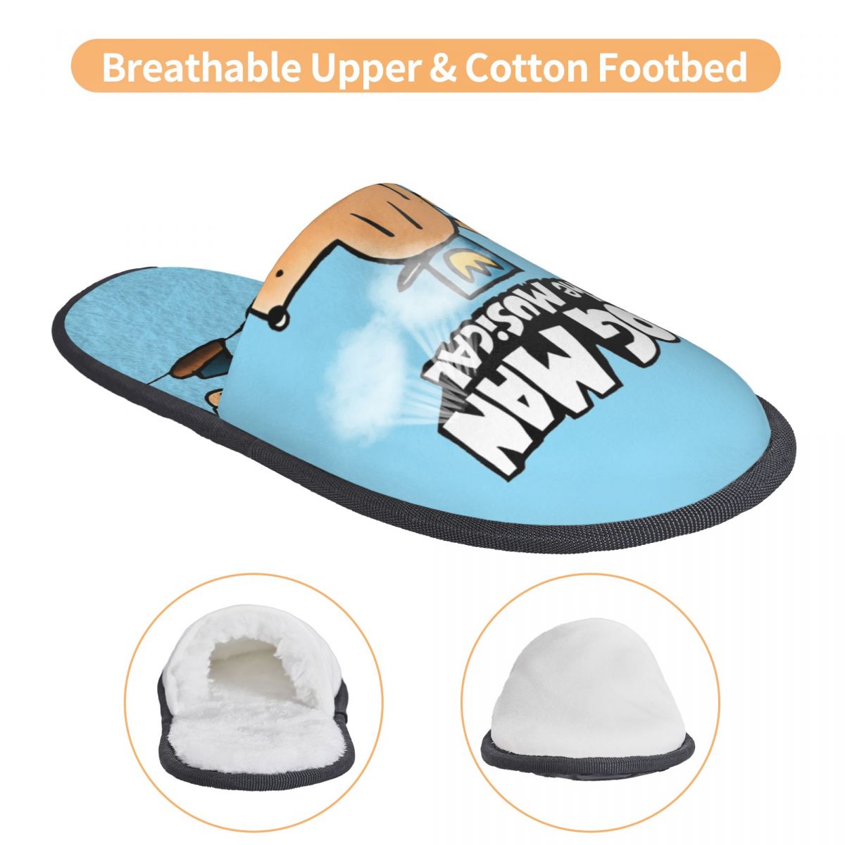 Sandal Rumah Anjing Manusia An - Men'S Shoes With Memory Foam ulasan dan harga