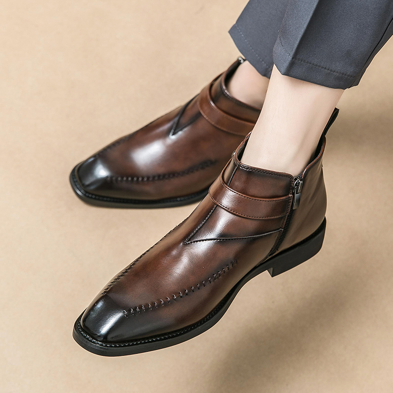 Sepatu Boots Chelsea Kulit Mod - Men'S Shoes Quality Brands ulasan dan harga