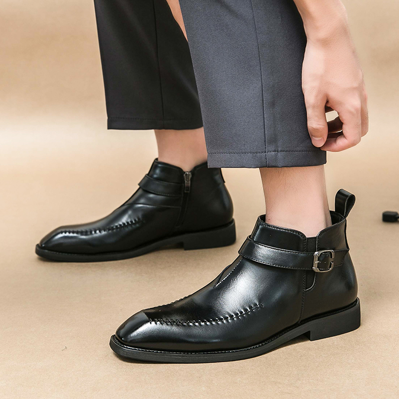 Sepatu Boots Chelsea Kulit Mod - Men'S Shoes Quality Brands ulasan dan harga