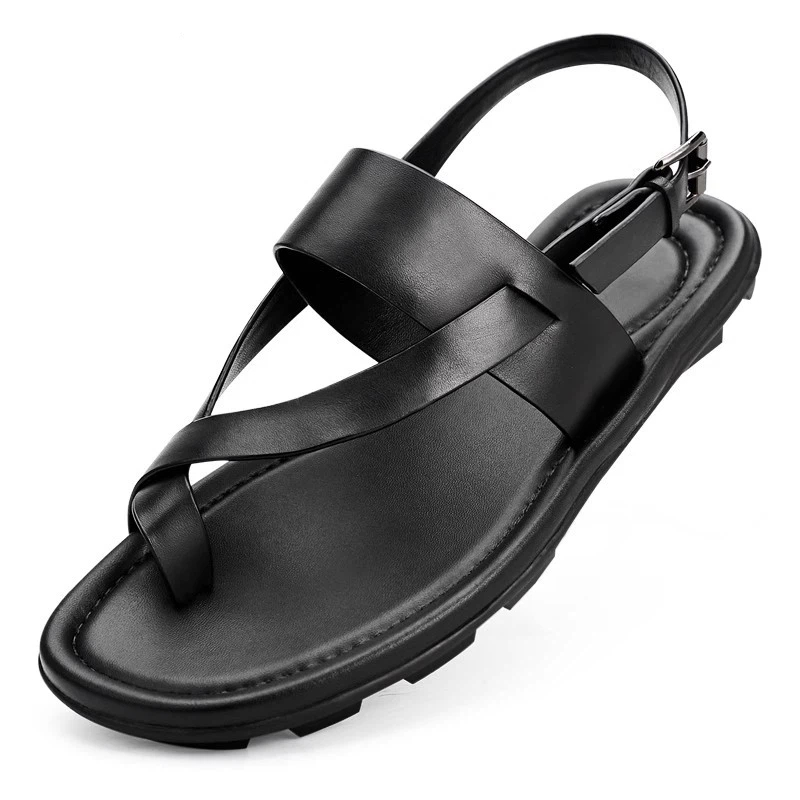 Sandal Pria Kulit Asli Kualita - Men'S Shoes Size 43 In Us ulasan dan harga