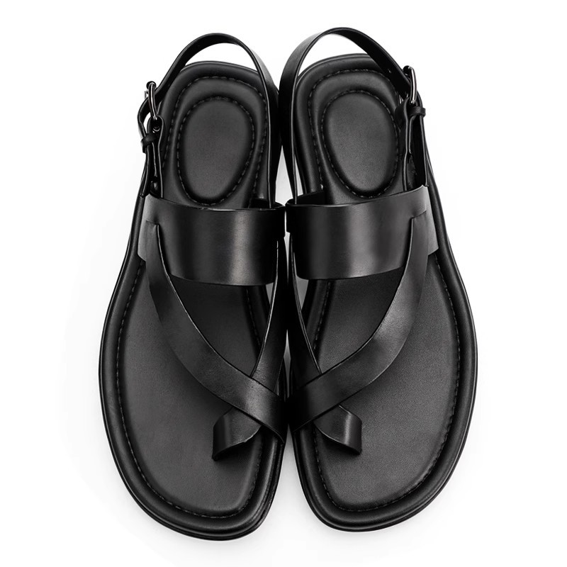Sandal Pria Kulit Asli Kualita - Men'S Shoes Size 43 In Us ulasan dan harga