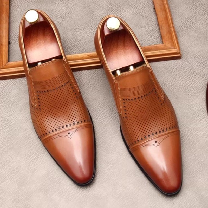 Sepatu Kulit Formal Pria Kulit - Men'S Shoes Size 43 In Us ulasan dan harga