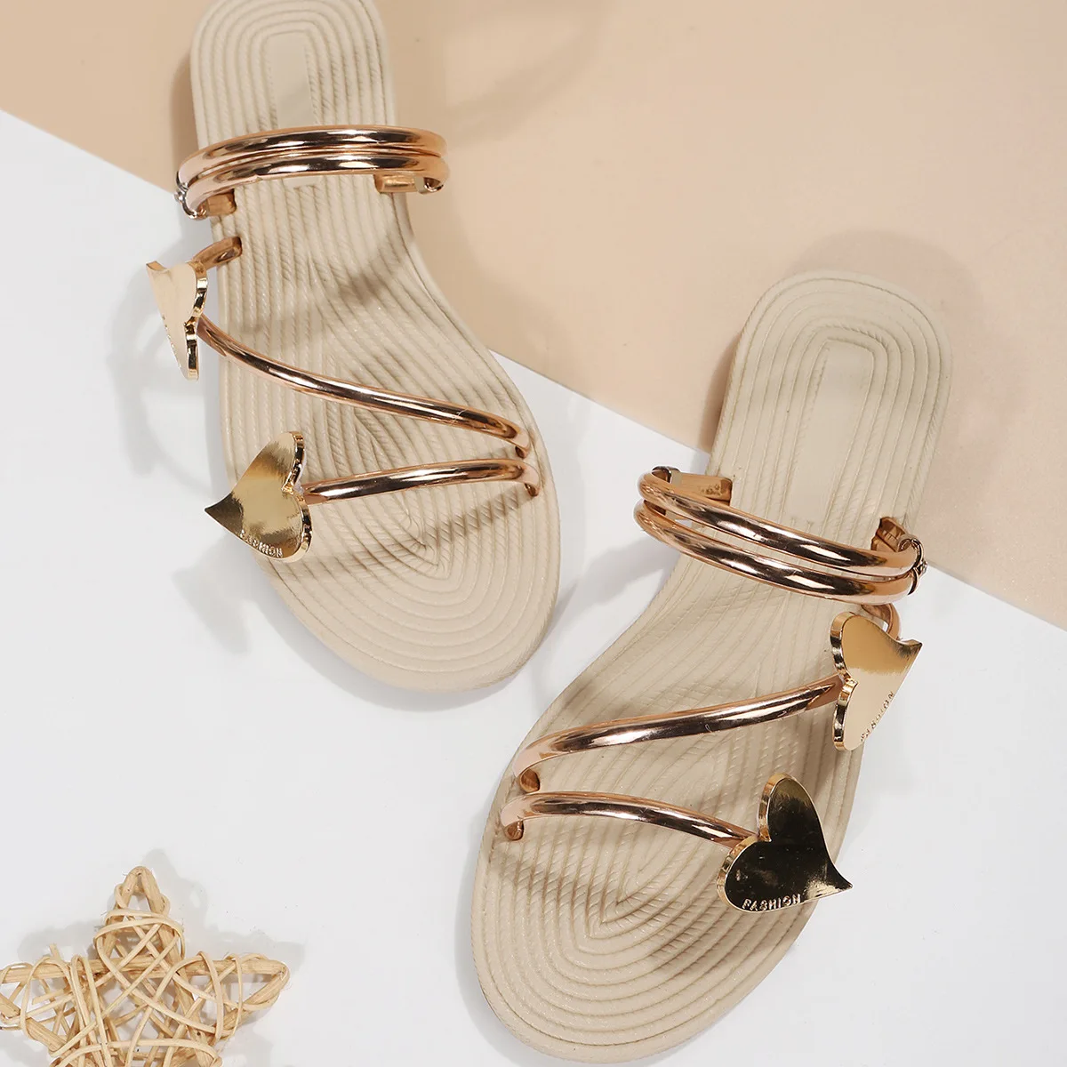 Sandal datar hati wanita elega - Men'S Shoes Size 43 In Us ulasan dan harga