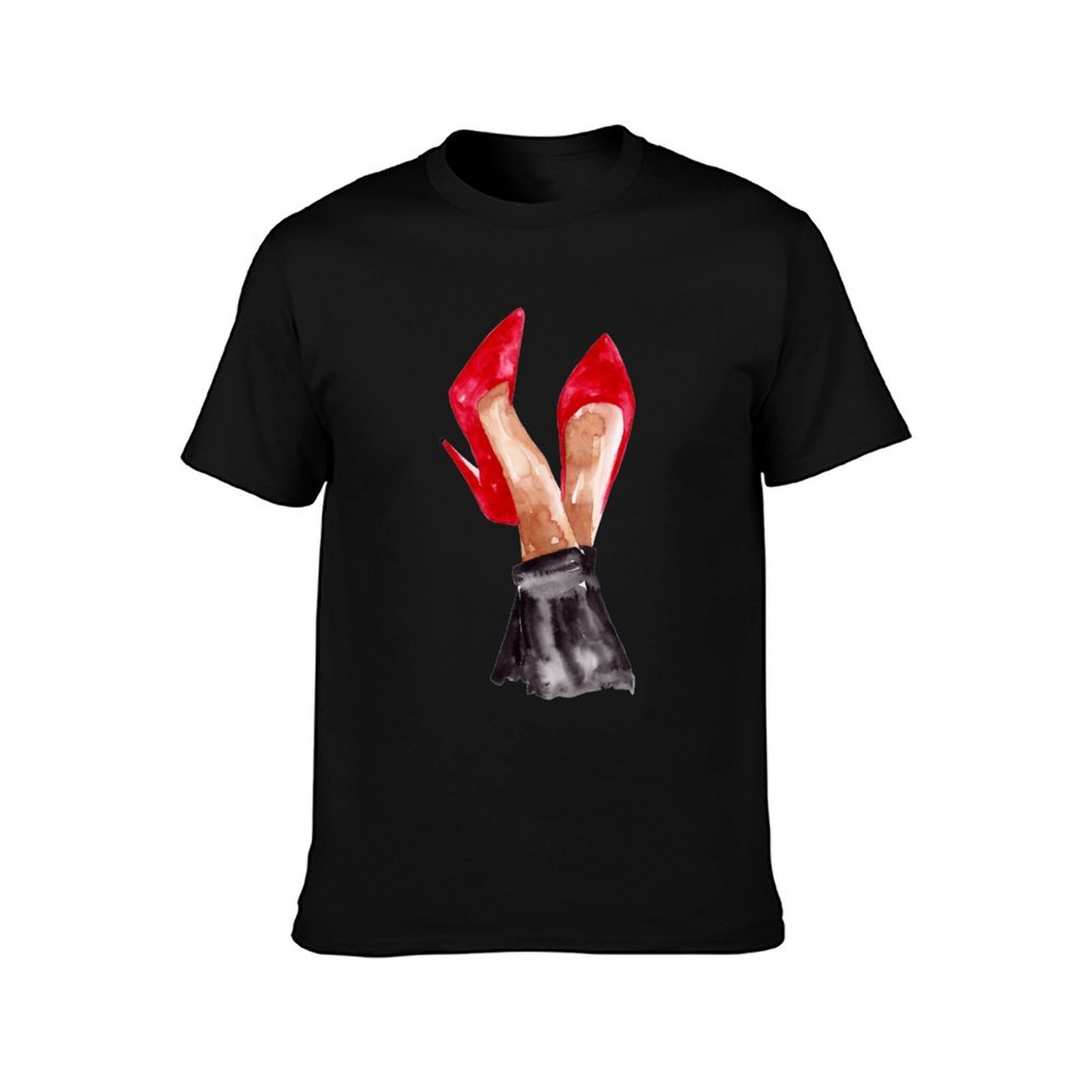 Kaos Ilustrasi Sepatu Stiletto - Men Shoes Illustration ulasan dan harga